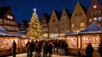 billerbeck weihnachtsmarkt magische momente und festliche stimmung im muensterland