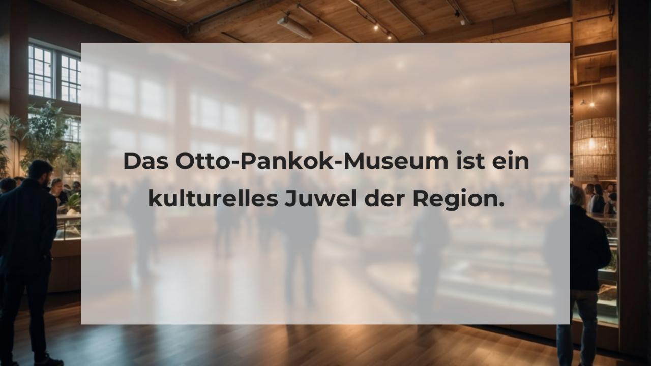 Das Otto-Pankok-Museum ist ein kulturelles Juwel der Region.