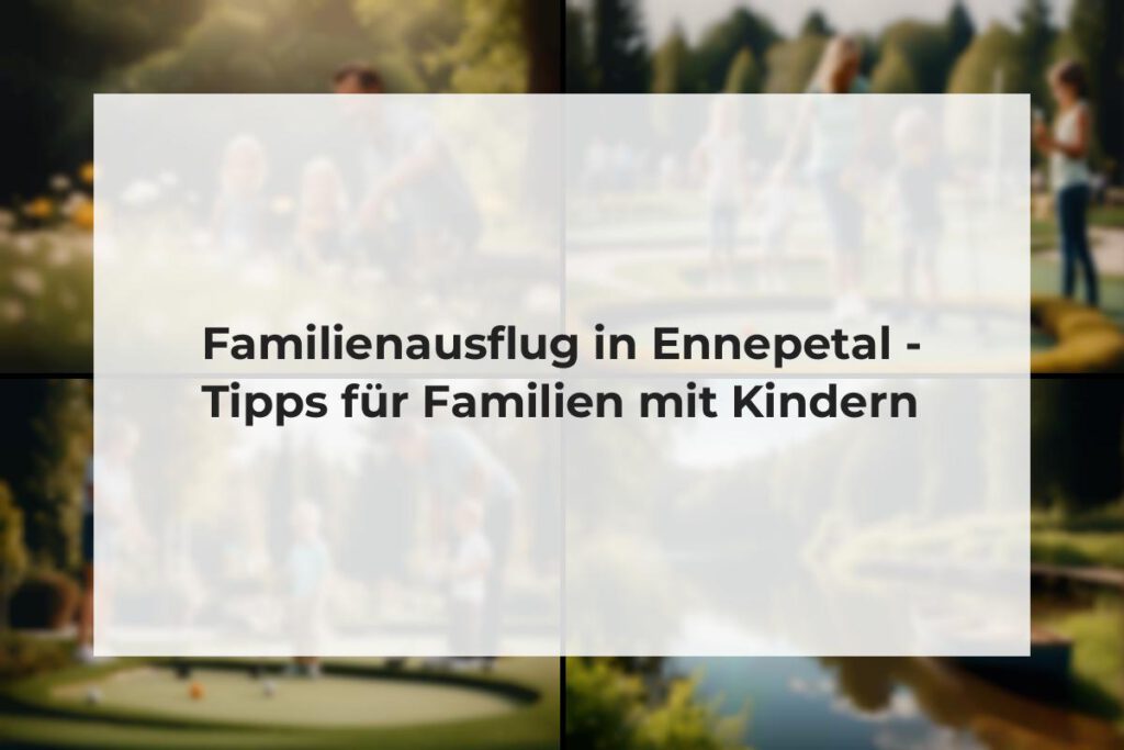 Familienausflug in Ennepetal
