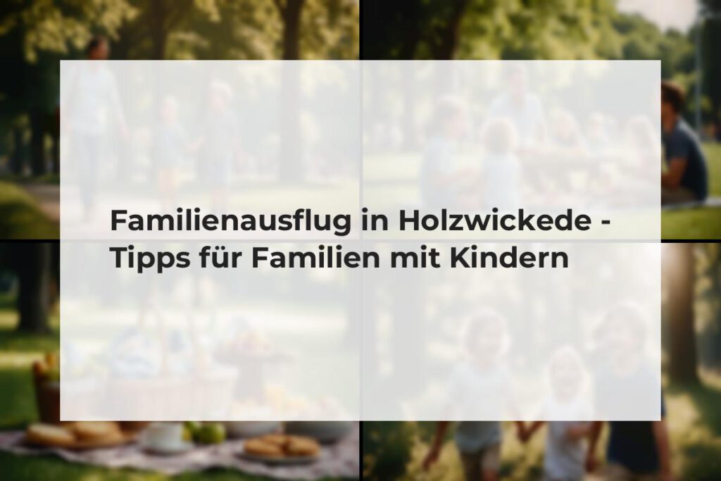 Familienausflug in Holzwickede