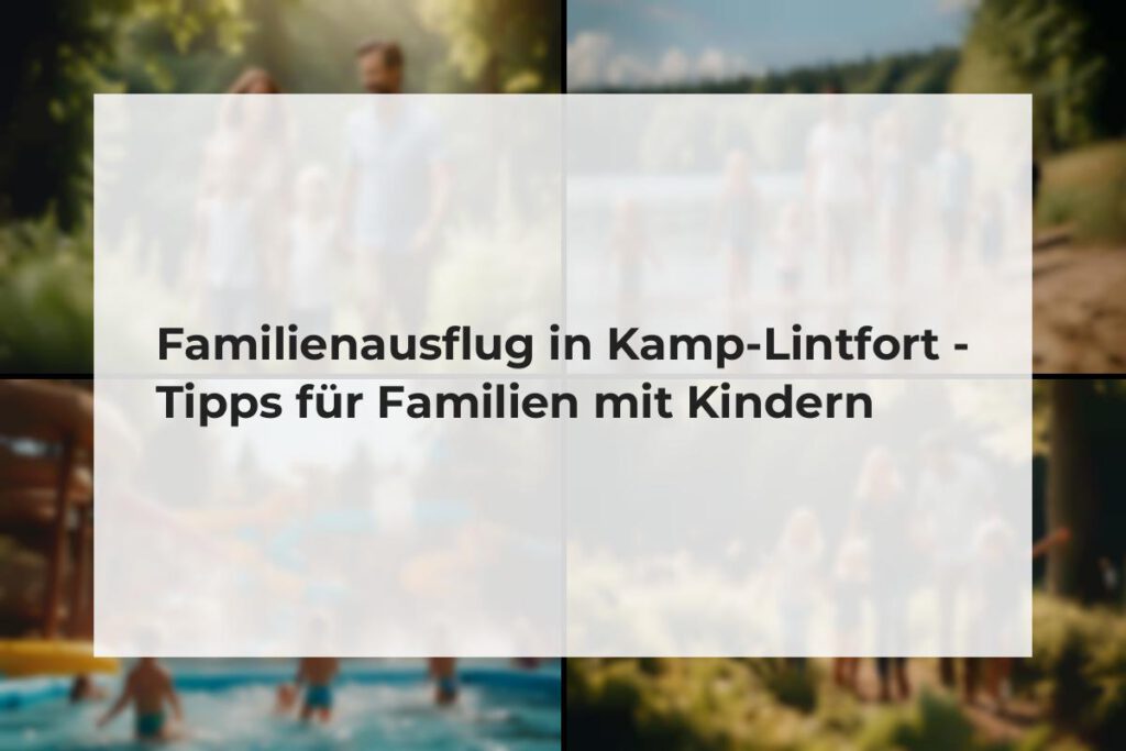 Familienausflug in Kamp-Lintfort