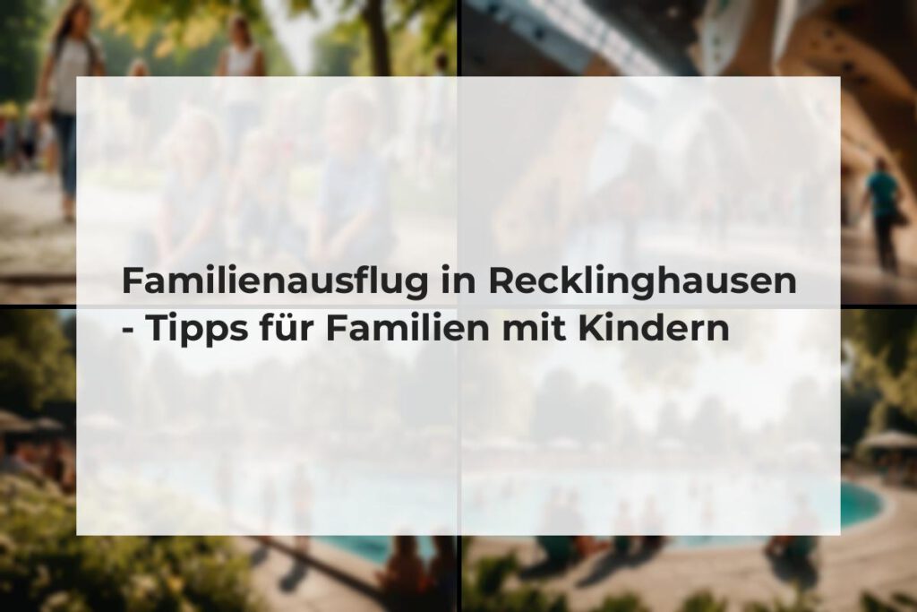 Familienausflug in Recklinghausen