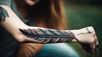 feder tattoo bedeutung symbolik inspiration und persoenliche geschichten