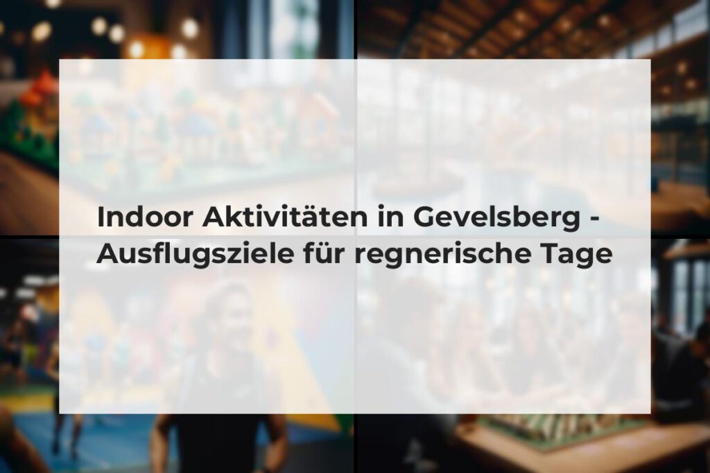 Indoor Aktivitäten in Gevelsberg