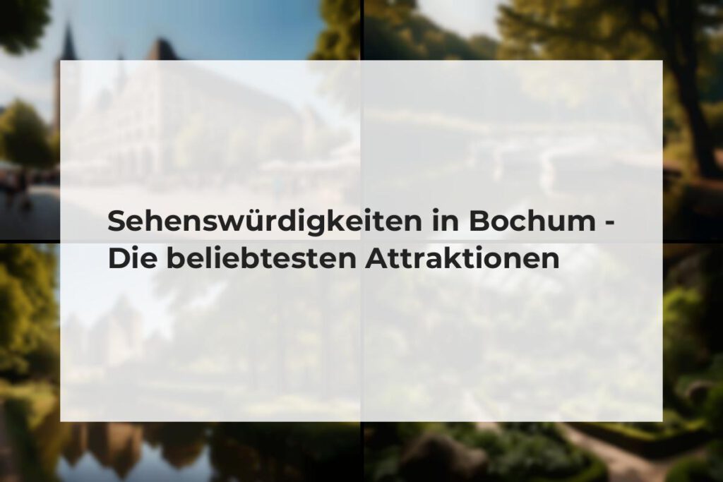 Sehenswürdigkeiten in Bochum