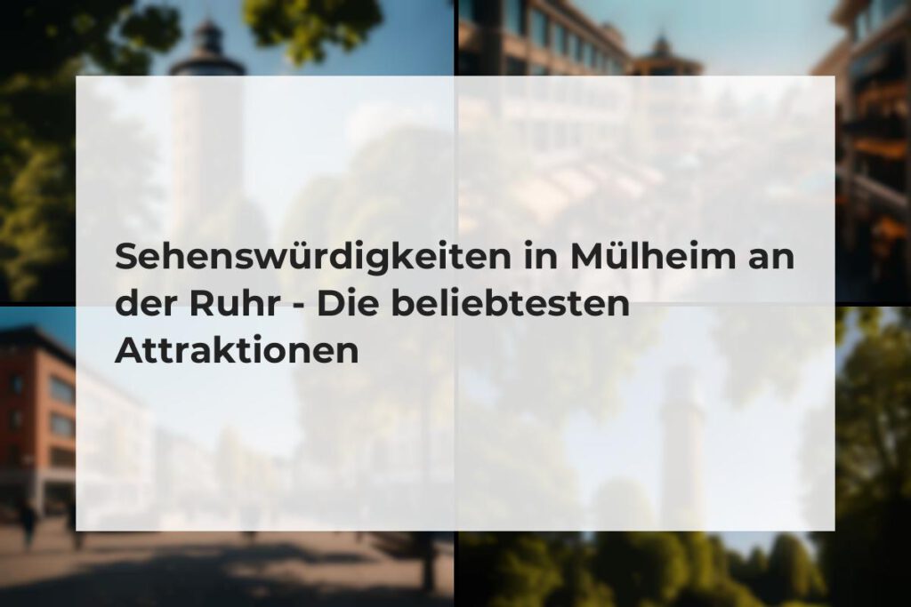 Sehenswürdigkeiten in Mülheim an der Ruhr