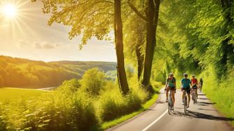 siegtal radweg karte der perfekte weg fuer naturliebhaber und radfreunde in nrw